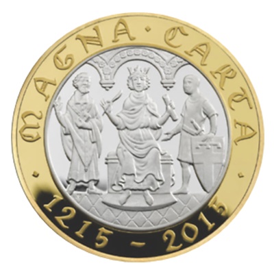 2015 £2 Coin - 800th Anniversary of the Magna Carta